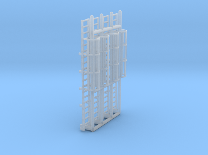 N Scale Cage Ladder 38mm (Platform)