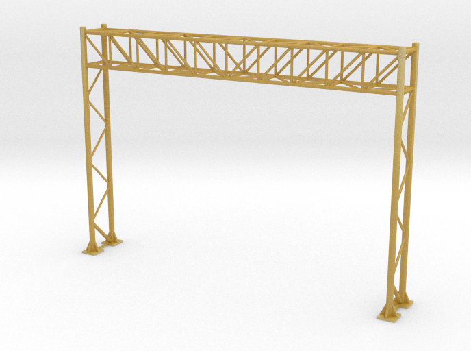 HO Scale Sign Gantry 105mm