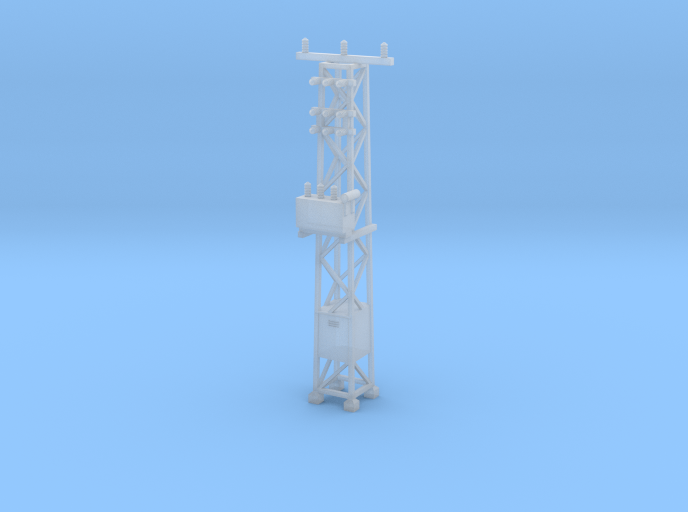 N Scale Distribution Transformer Pylon #1