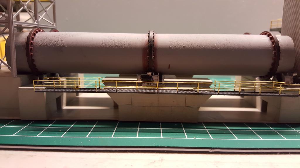 N Scale Rotary Kiln 27mm complete V5