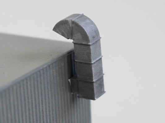 N Scale 2x Ventilation Duct