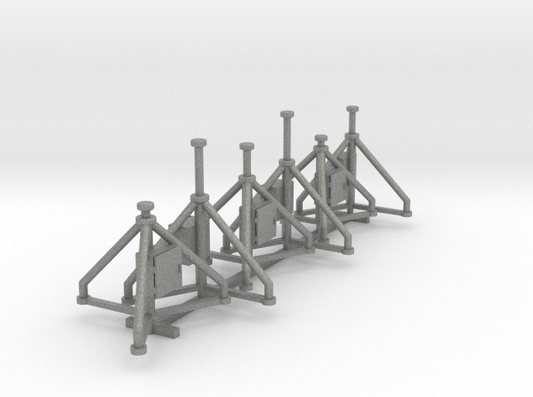 1:144 Aircraft Jacks 6pc