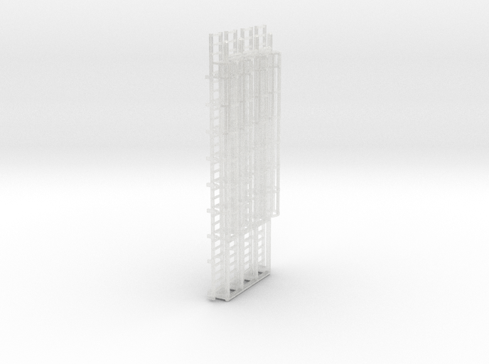 N Scale Cage Ladder 60mm (Platform)