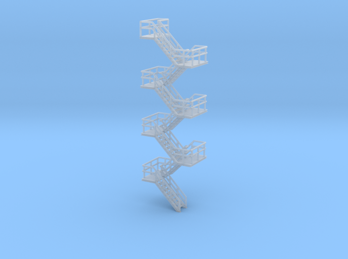 N Scale Staircase H80mm