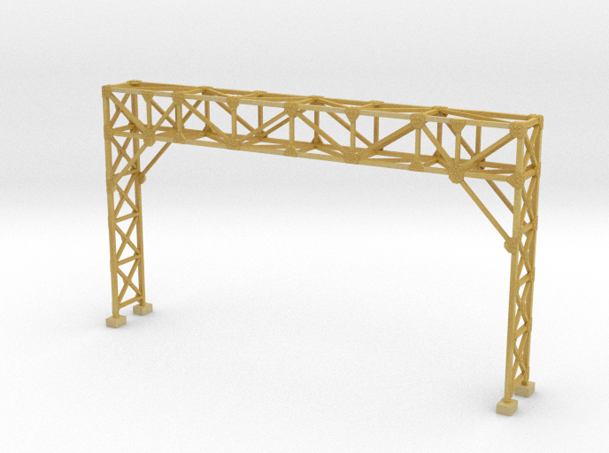 HO Scale Signal Gantry 3 tracks