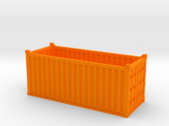 HO 20ft Open Top Container