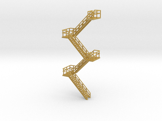 N Scale Staircase H80mm 5 flights