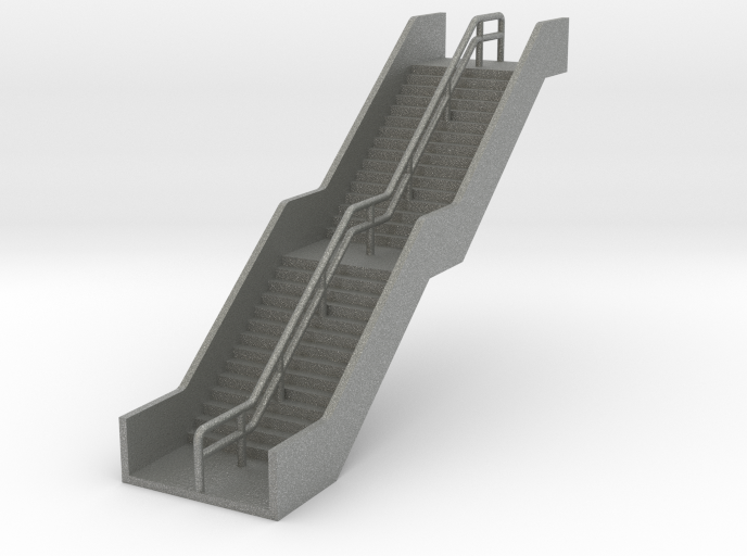 N Scale Station Stairs H38.5mm W20mm