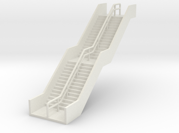 N Scale Station Stairs H38.5mm W20mm