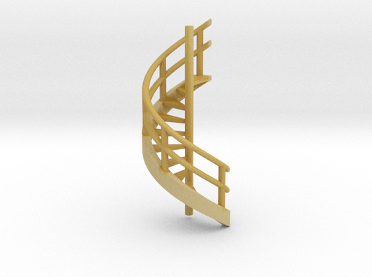 N Scale Revolving stairs