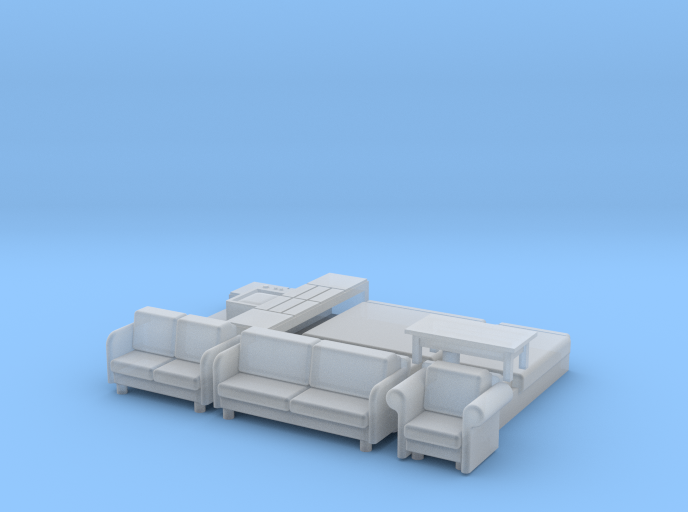 N Scale House Furniture 70s-80s