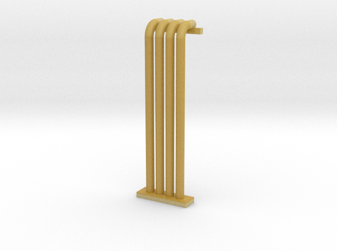 N Scale Pipe Rack Riser From Ground To 28mm