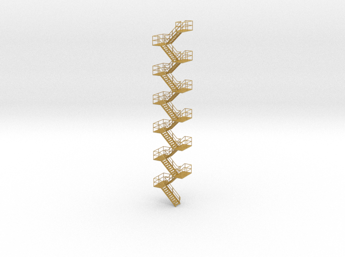 HO Staircase 253mm