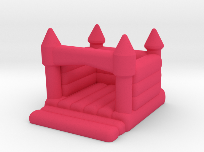 N Scale Bouncing Castle