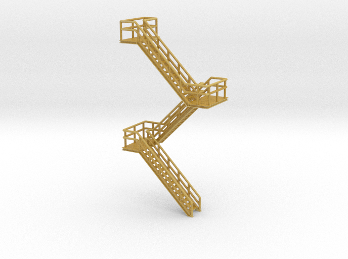 N Scale Staircase H60.4mm