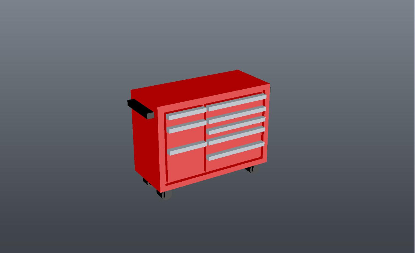 N Scale Snap-on Toolbox 2pc