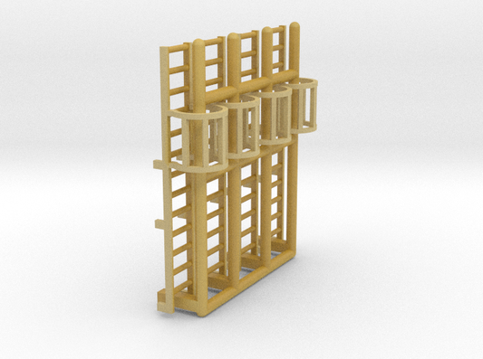 N Scale Cage Ladder 26mm (Platform)