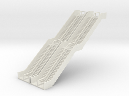 N Scale 2x Stairs Elevated Tram H61mm