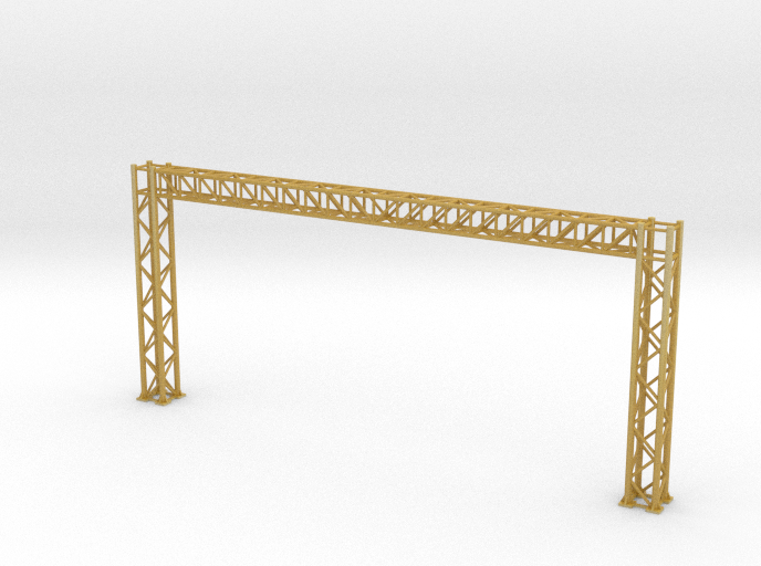 N Scale Signal Gantry L121 H54mm