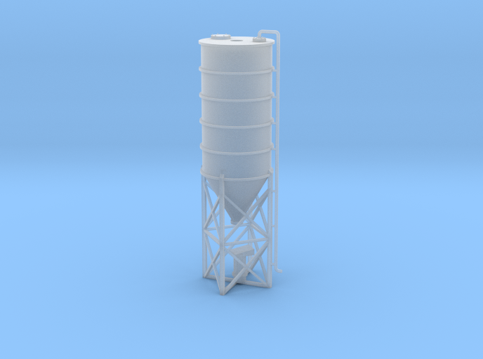 N Scale Cement Silo