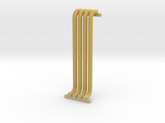 N Scale Pipe Rack Riser 28mm