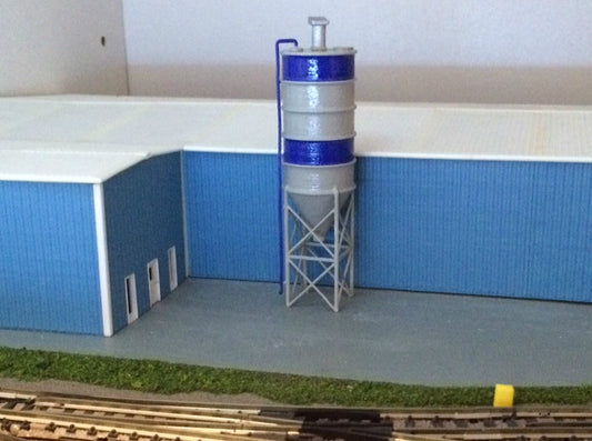 N Scale Cement Silo