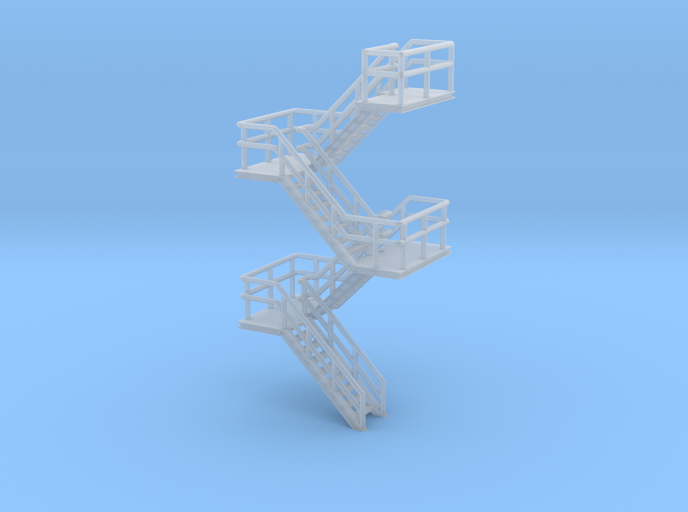 N Scale Staircase H46.4mm